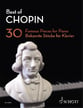 Best of Chopin piano sheet music cover